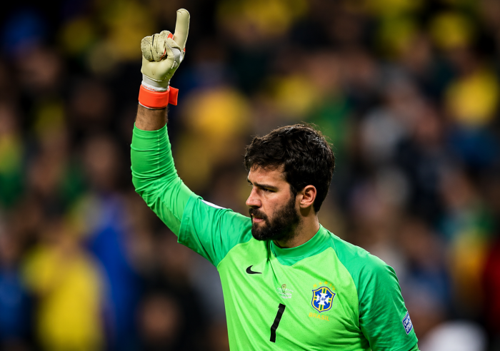 門將阿里森．貝克（Alisson Becker）。（翻攝自FB@Alisson Becker）